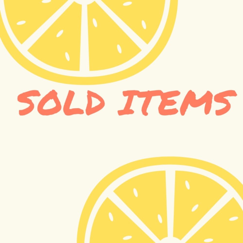 Sold Items